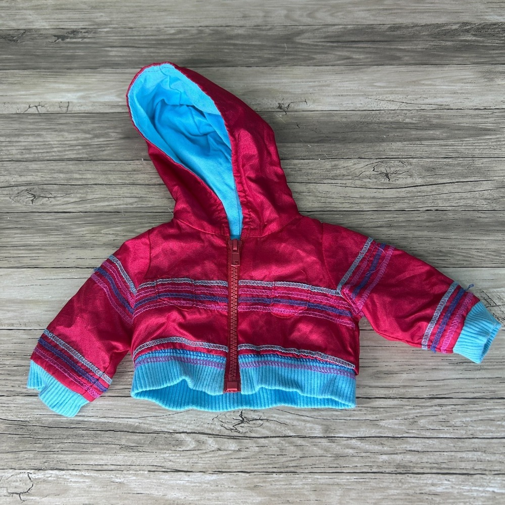 American Girl Doll‎ Jacket Ready For Fun Hooded Windbreaker